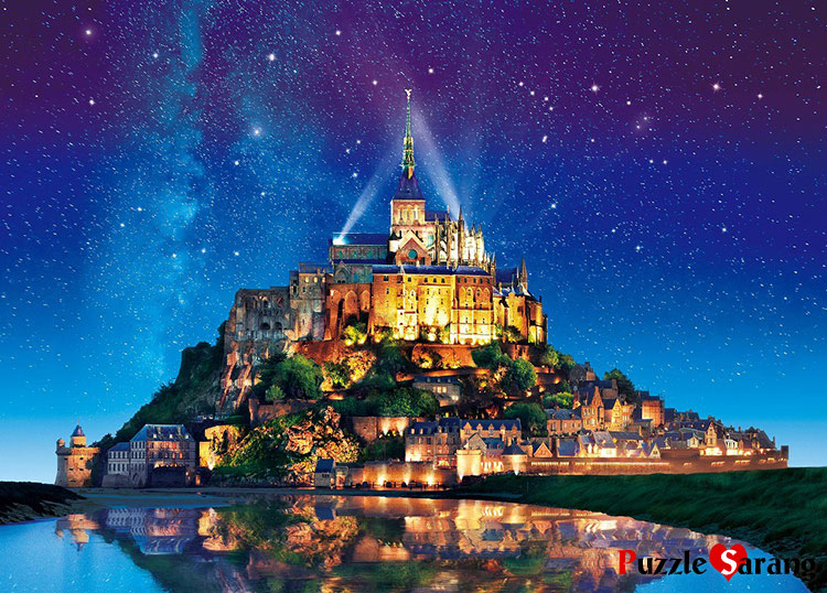 몽생미셸 성 은하수 축제